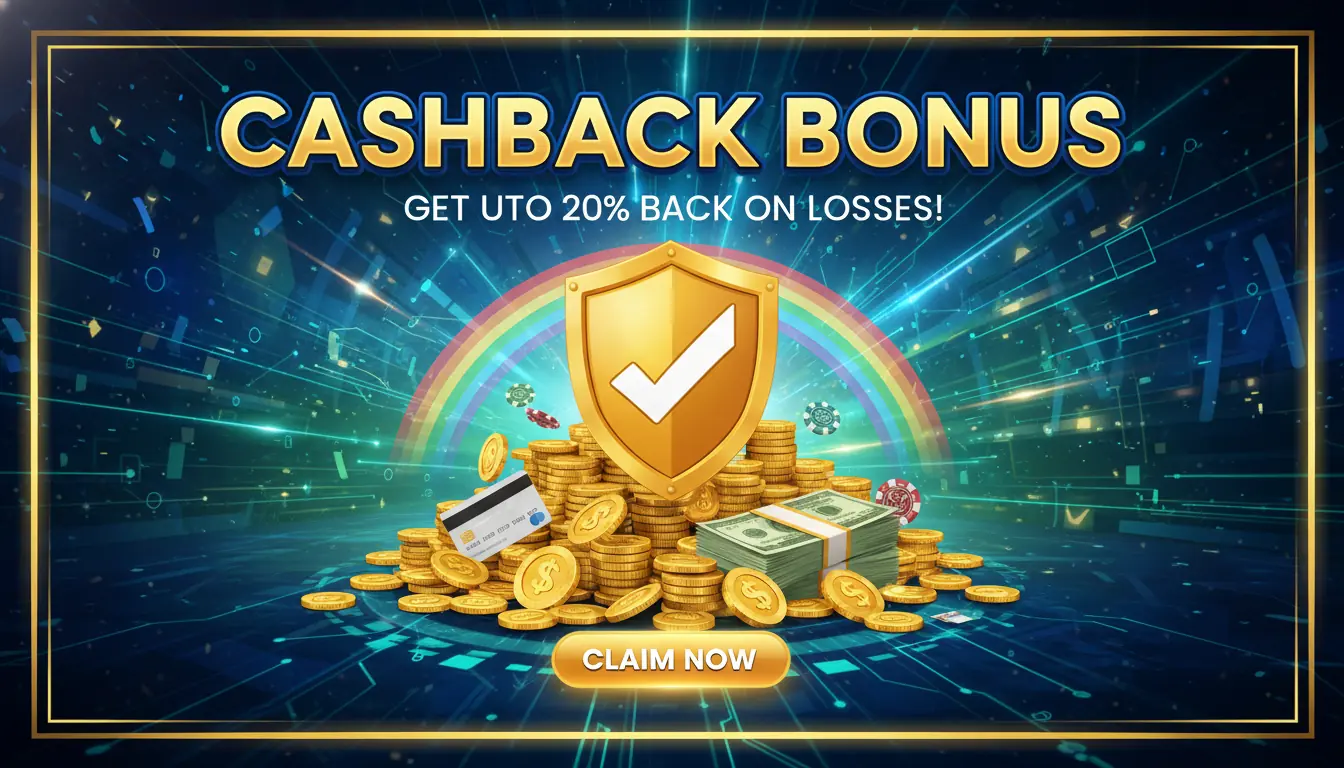 Cashback bonus hos Iwild casino